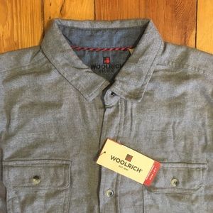 WOOLRICH Ultimate Flannel in Heather Grey - Large